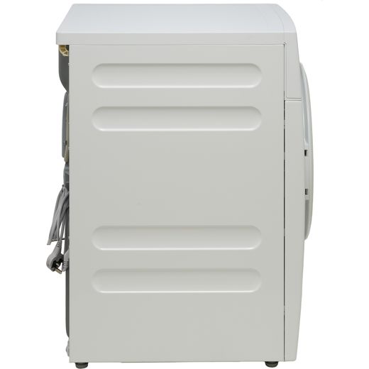 Miele T1 EcoSpeed TSD643 WP Wifi Connected 9Kg Heat Pump Tumble Dryer - White - Side shot